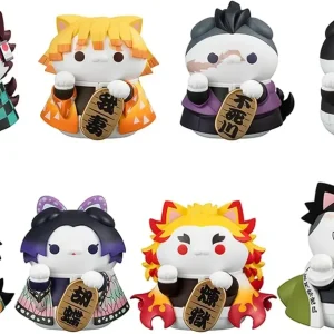 MegaHouse Mega Cat Project Devil Blade Maneki Neko Figures 8-Pack