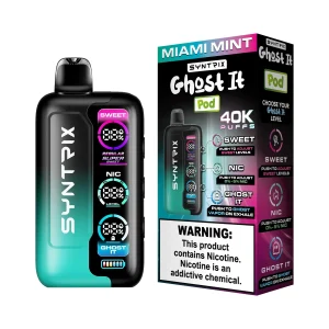 Miami Mint - Syntrix Ghost It 40k Disposable Vape