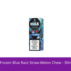 Mighty Vapors - Frozen Blue Razz Straw