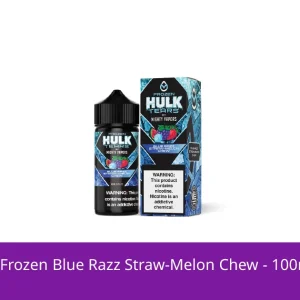 Mighty Vapors - Frozen Blue Razz Straw