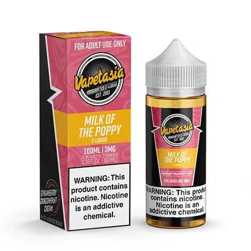 Milk of the Poppy Ejuice by Vapetasia 100ml