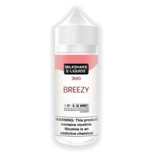 Milkshake Liquids Breezy Shake 100ml Vape Juice - 3MG