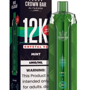 Mint Al Fakher Crown Bar Crystal V2 12K