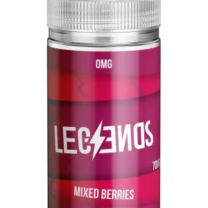 Mixed Berries Vape Juice By Legends E-Liquid 0mg 200ml 70/30