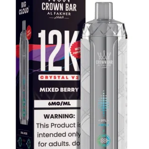 Mixed Berry Al Fakher Crown Bar Crystal V2 12K