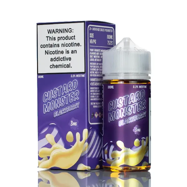 Monster Vape Labs_Custard Monster TFN_100mL_Blackberry –