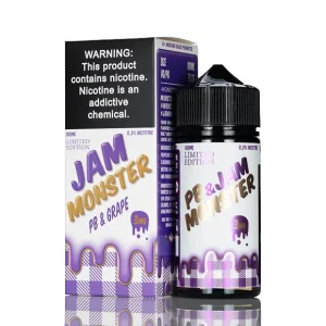 Monster Vape Labs_Jam Monster TFN_100mL_PB & Jam Grape –