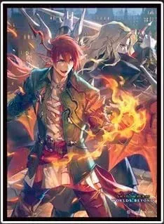 Movic Shadowverse Worlds Beyond Red Drack Alzard Card Sleeves 65
