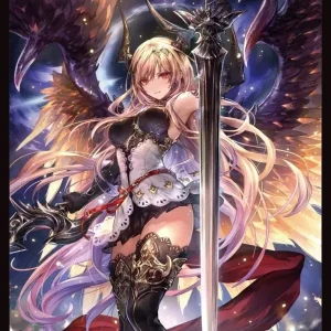 Movic Shadowverse Worlds Noble Blackwing Olivie Card Sleeves 65ct