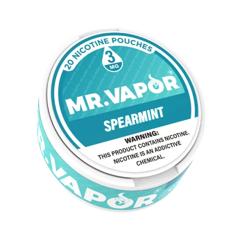 Mr. Vapor Nicotine Pouches - Spearmint