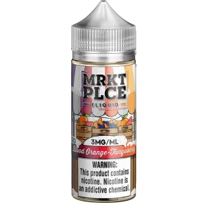 MRKT PLCE Iced Blood Orange Tangoberry 100ml Vape Juice