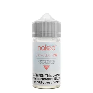 Naked 100 Menthol Strawberry POM 60ml Vape Juice (Previously Brain Freeze) - 6MG