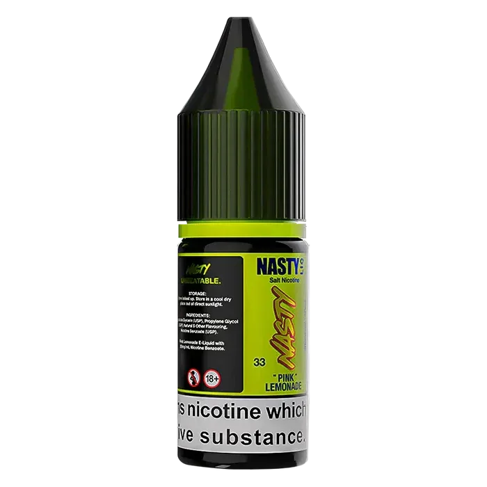 Nasty Liq Pink Lemonade Nic Salt Vape Juice