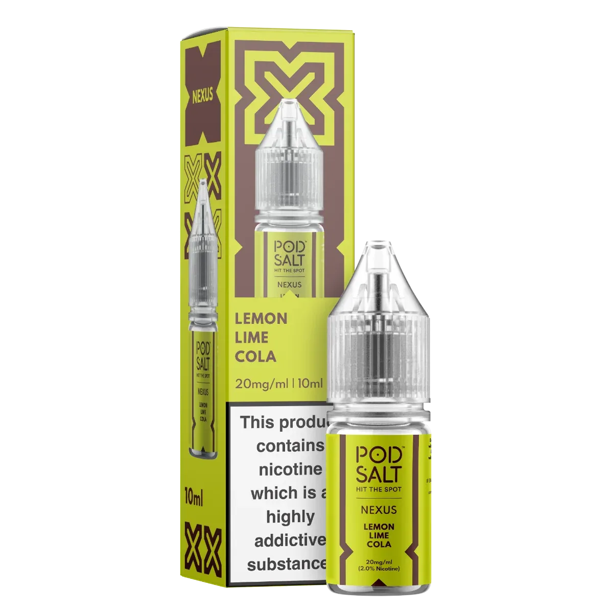Nexus Lemon Lime Cola Ice 10ml Nicotine Salt E-Liquid