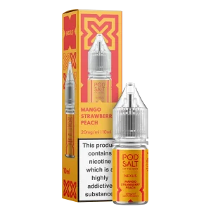 Nexus Mango Strawberry Peach 10ml Nicotine Salt E-Liquid