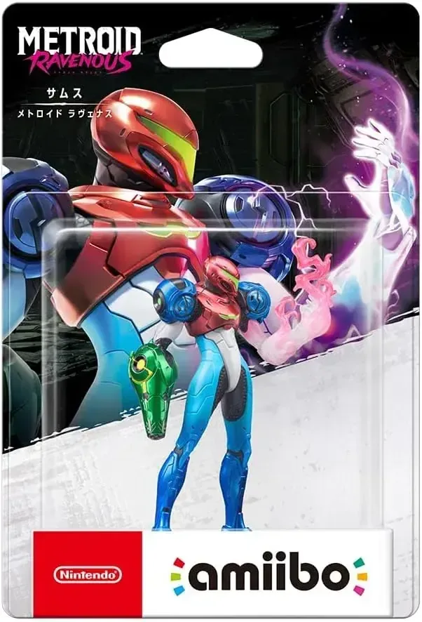 Nintendo amiibo Samus Metroid Ravenous Figure Game Components