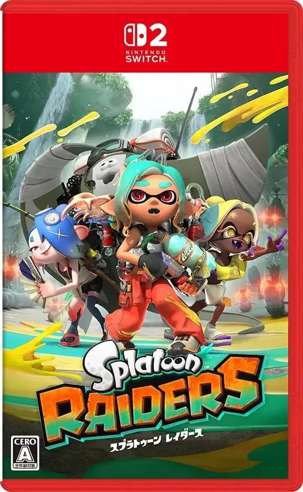 Nintendo Splatoon Raiders Adventure Game for Switch 2 Console