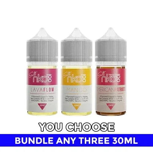 NKD 100 Salt 30ML Pick 3 Bundle