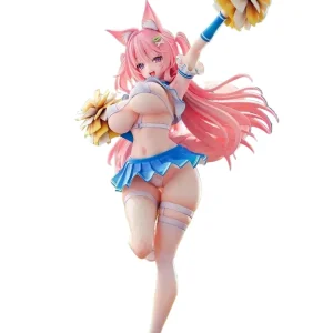 Nocturne Cat Ear Cheerleader PVC Figure 1/5.5 Scale 350mm Display