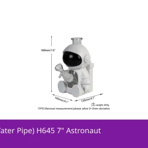 Non branded (Water Pipe) H645 7" Astronaut