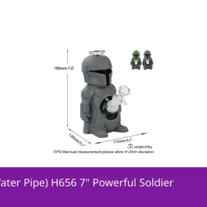 Non branded (Water Pipe) H656 7" Powerful Soldier