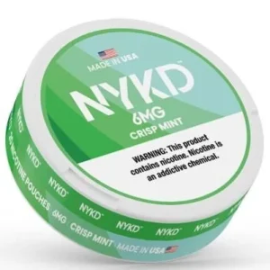 NYKD Crisp Mint Nicotine Pouches (5 Pack)