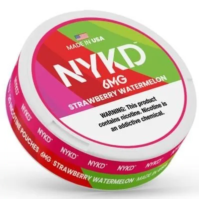 NYKD Strawberry Watermelon Nicotine Pouches (5 Pack)