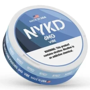 NYKD Vibe Unflavored Nicotine Pouches (5 Pack)