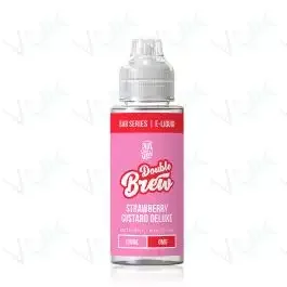 Ohm Brew Double Brew Bar Series Strawberry Custard Deluxe Shortfill