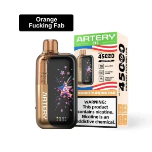 Orange Fucking FAB - Artery Vapor CT3 Clearo 45k Disposable Vape