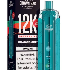 Orange Mint Al Fakher Crown Bar Crystal V2 12K