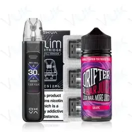 Oxva Xlim Pro 3 Pod Kit + Drifter 50/50 Shortfill Bundle
