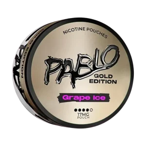 Pablo Gold Edition Grape Ice 17mg Nicotine Pouches (5 Pack)