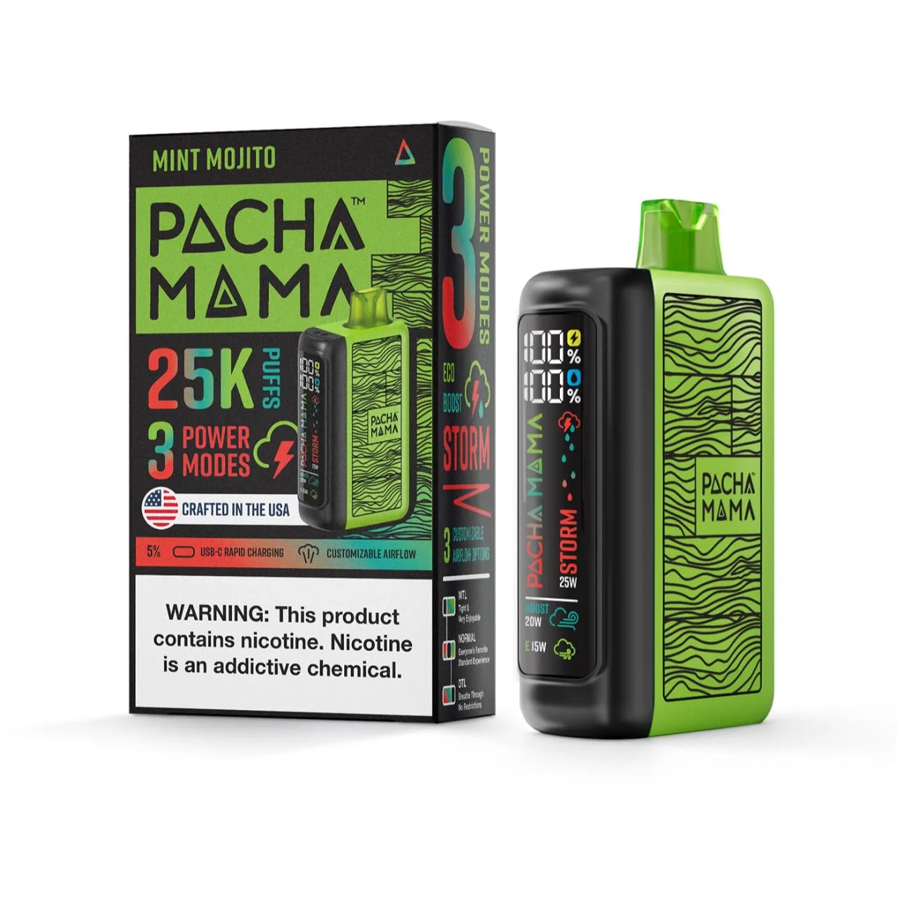 Pachamama 25K Puff Disposable