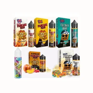 Pancake Man Deluxe 60ML E Liquid Vape Juice – French Dude & Granny’s Pie