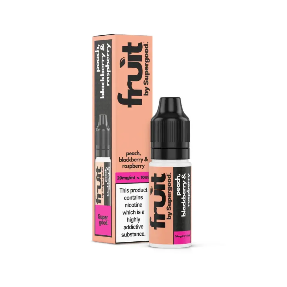 Peach Blackberry & Raspberry Nic Salt by Supergood