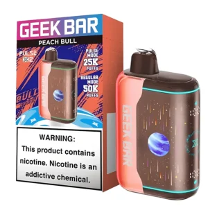 Peach Bull Geek Bar Pulse X2 50K