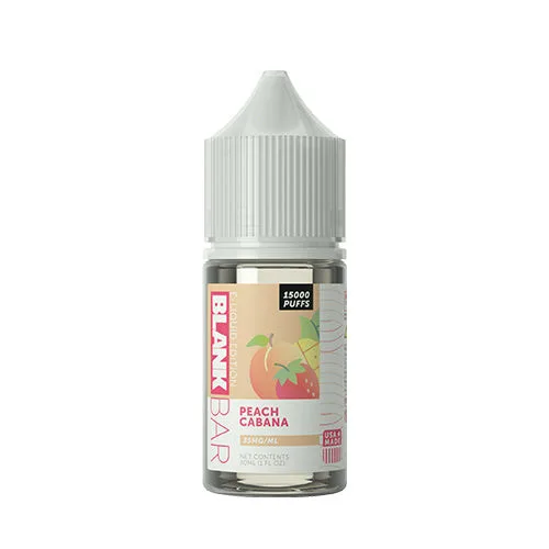 Peach Cabana Salt by Blank Bar E-Liquid