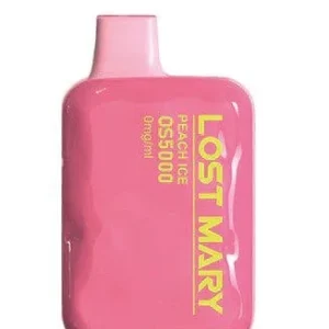 Peach Ice Lost Mary OS5000 Zero Nic