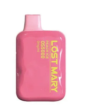 Peach Ice Lost Mary OS5000 Zero Nic
