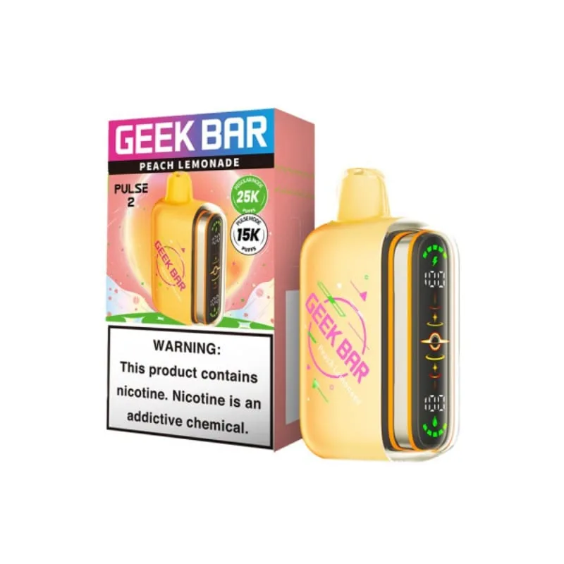 Peach Lemonade Geek Bar Pulse 2 25K