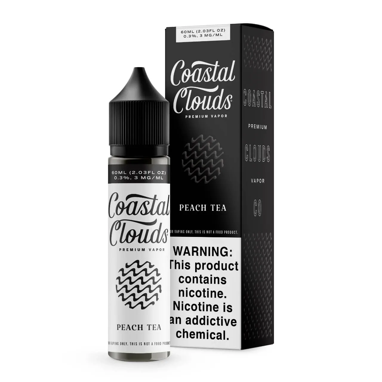 Peach Tea 60ml E-Juice | Coastal Clouds