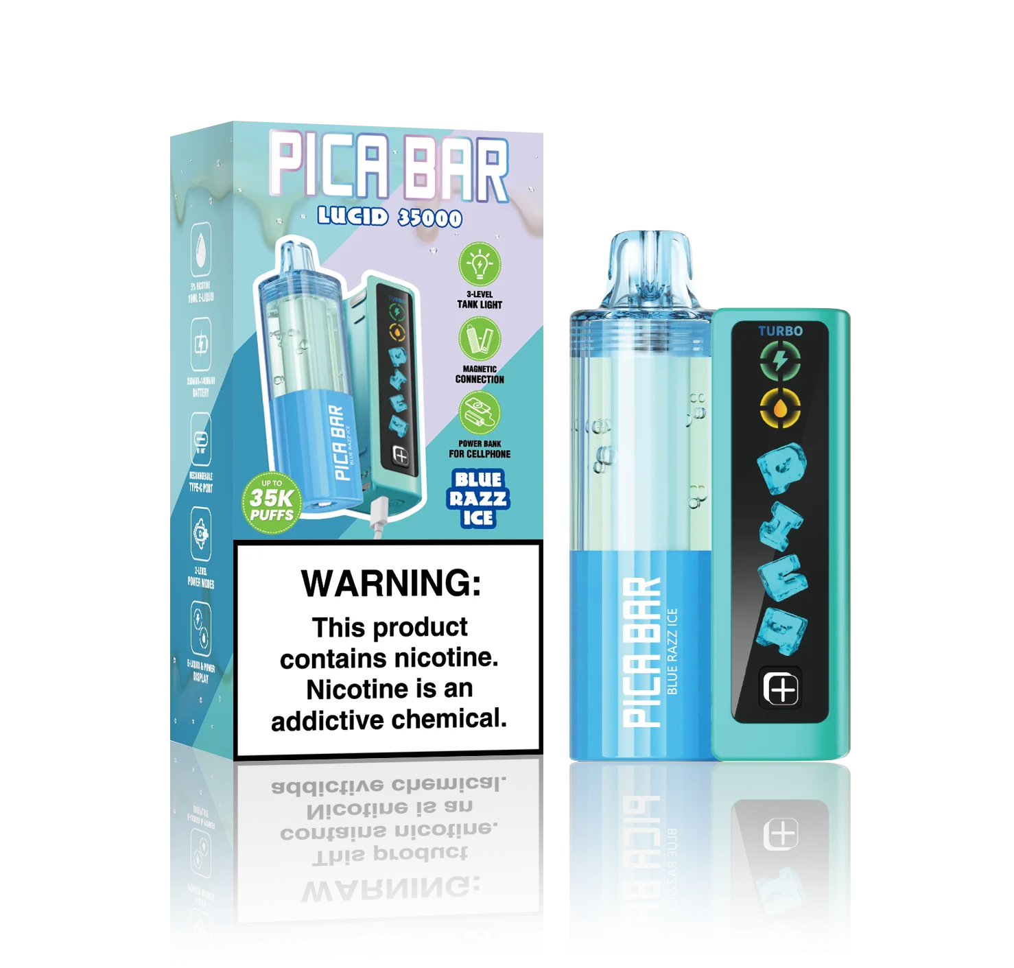 PICA BAR Lucid 35K Disposable KIT – 35,000 Puff