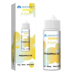 PINEAPPLE ICE HAYATI PRO MAX E-LIQUID 100ML NO NICOTINE