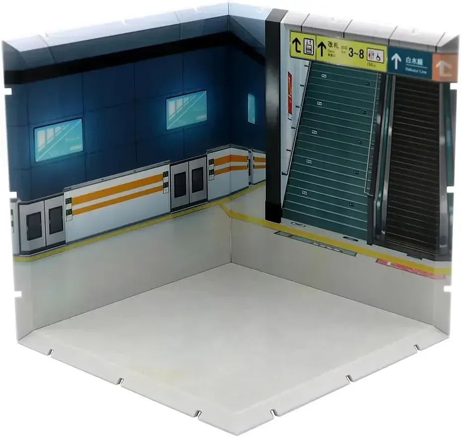 PLM Dioramansion 150 Station Interior ABS Figure Display Kit