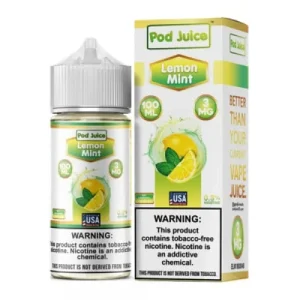 Pod Juice x Hyde Lemon Mint 100ml TF Vape Juice