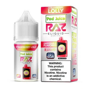 Pod Juice x RAZ Salt Tobacco Free Nicotine 30ml E-Juice 35 MG