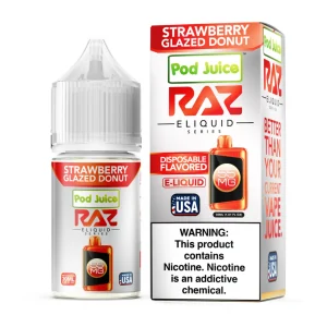 Pod Juice x RAZ Salt Tobacco Free Nicotine 30ml E-Juice 55 MG