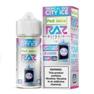 Pod Juice x RAZ Tobacco Free Nicotine 100ml E-Juice 3 MG