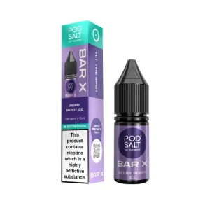 Pod Salt Bar X Berry Berry Ice Nic Salt E-Liquid